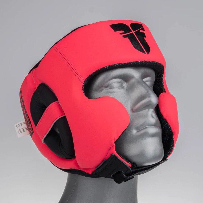 Casque de protection pour combattant Sparring Pro - rose, FHG-001CPK