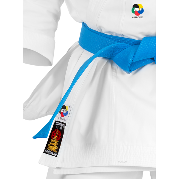 Karategi / Kimono "New Shiai" – 100 % Coton, 12 oz, Homologué WKF | Artsmartiaux.fr
