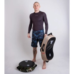 Bouclier de frappe de combattant - MULTI GRIP - Série tactique - Prem