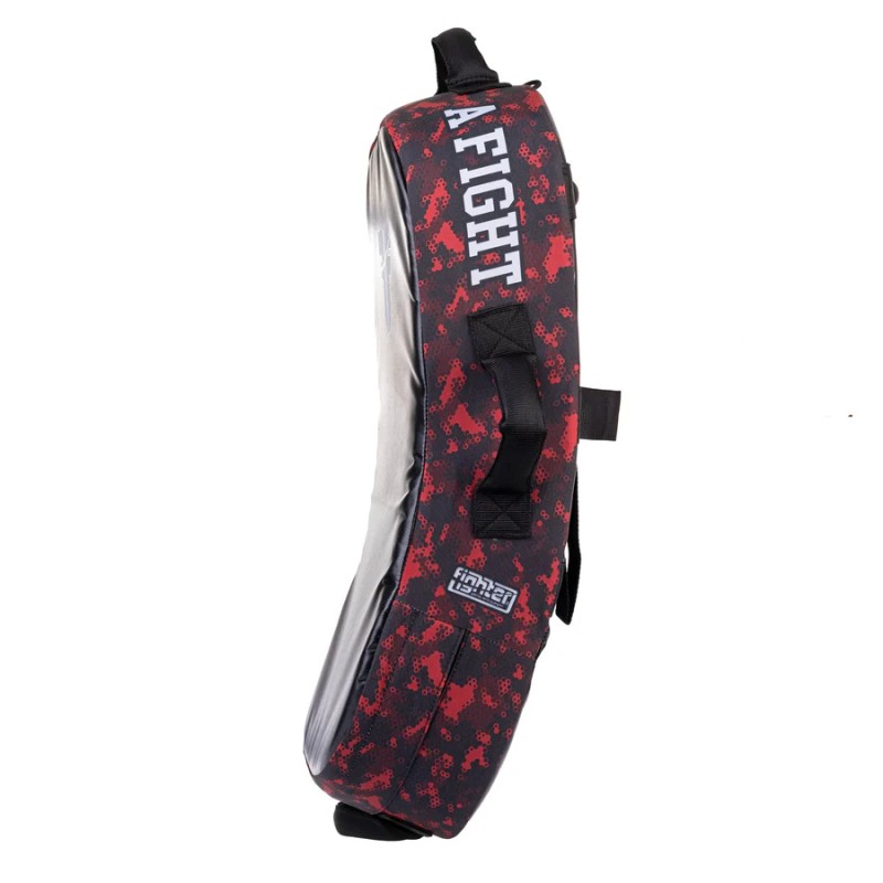 Bouclier de frappe de combat - MULTI GRIP - La vie est un combat - Rouge