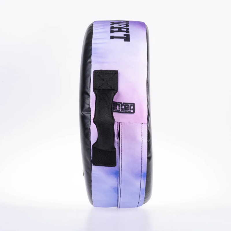 Bouclier rond de combat – La vie est un combat – Camouflage vert, FKSH-31