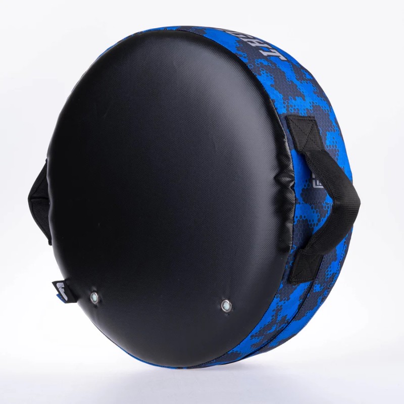 Bouclier rond de combat – La vie est un combat – Camouflage vert, FKSH-31