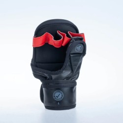 Gants de MMA Fighter Pro PU - noir, FMG-PRO-001