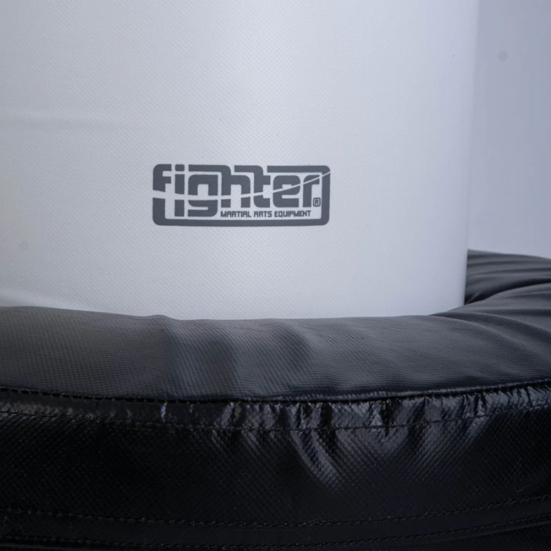 Sac de boxe autoportant Fighter Classic - blanc/rose