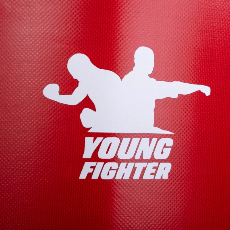 Sac de boxe autoportant Fighter YOUNG - blanc/rose