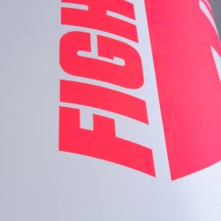 Sac de boxe autoportant Fighter YOUNG - blanc/rose