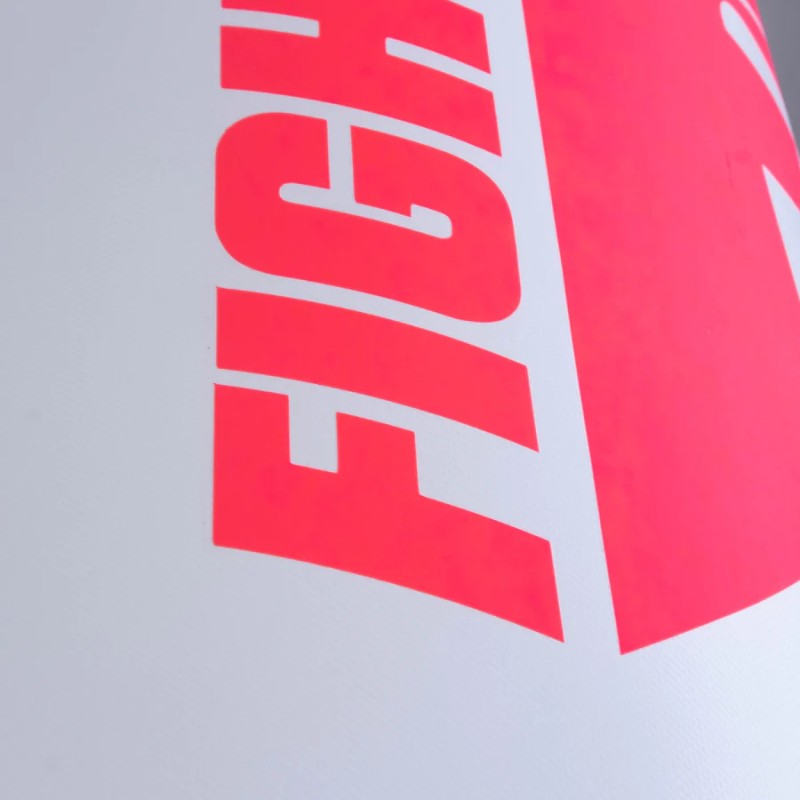 Sac de boxe autoportant Fighter YOUNG - blanc/rose