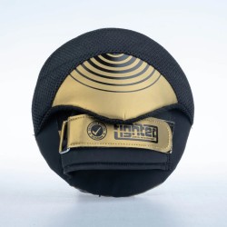 Bouclier rond Fighter Pro, petit format, noir/or, FSMPR-001-BG