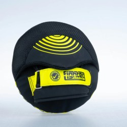 Bouclier rond Fighter Pro, petit format, noir/or, FSMPR-001-BG