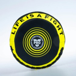 Bouclier rond Fighter Pro, petit format, noir/or, FSMPR-001-BG