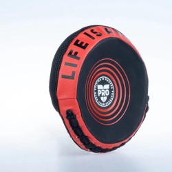 Bouclier rond Fighter Pro, petit format, noir/or, FSMPR-001-BG