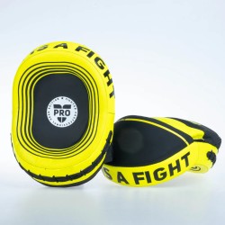 Bouclier ovale Fighter Pro, petit format, noir/néon, FSMPR-002-NB
