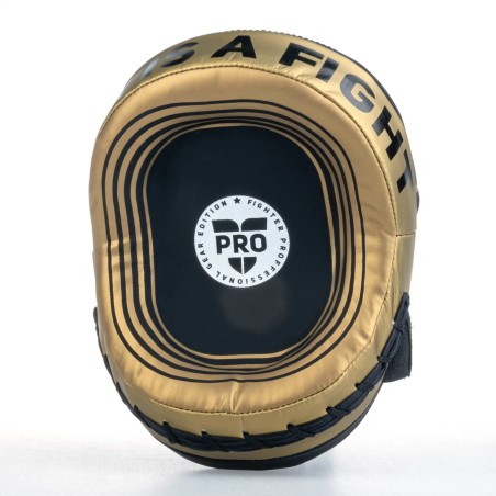 Bouclier ovale Fighter Pro, petit format, noir/néon, FSMPR-002-NB