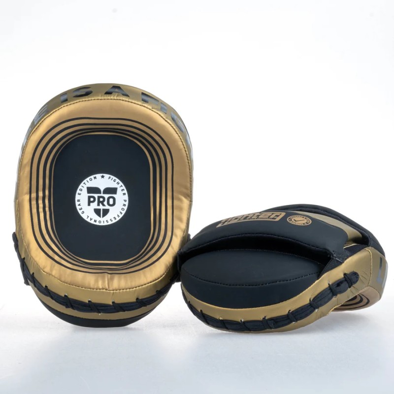 Bouclier ovale Fighter Pro, petit format, noir/néon, FSMPR-002-NB