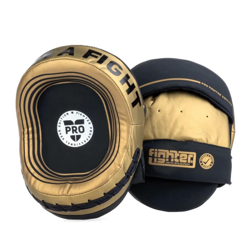 Bouclier ovale Fighter Pro, petit format, noir/néon, FSMPR-002-NB