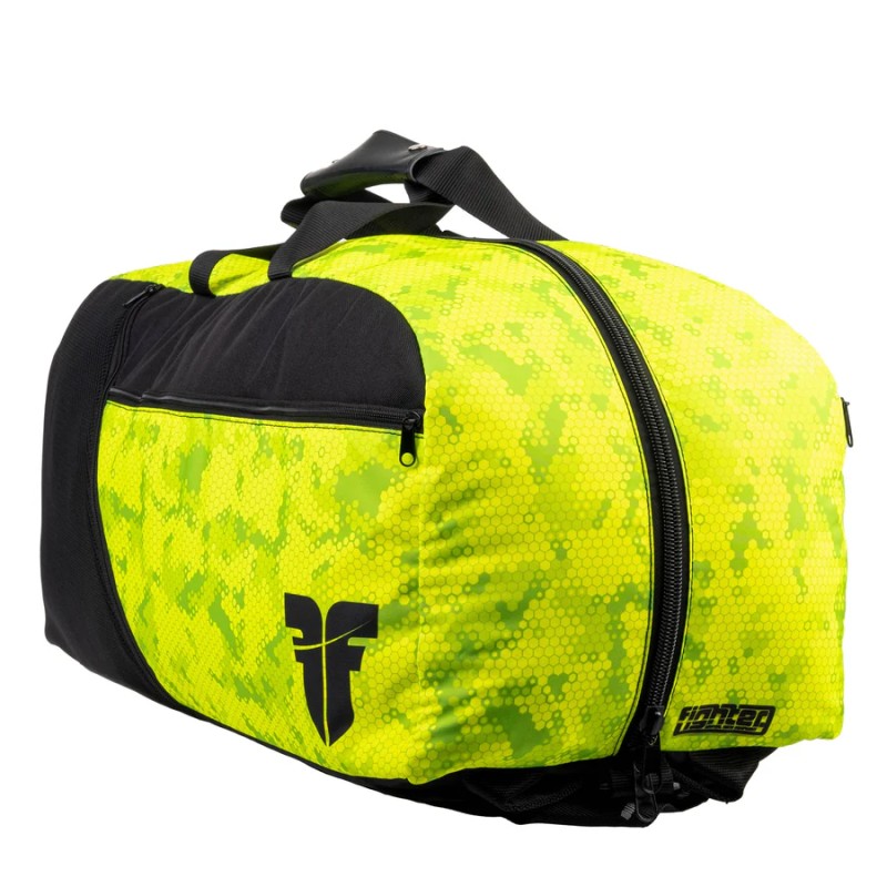 Sac à dos de sport Fighter - nid d'abeille vert