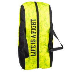 Sac à dos de sport Fighter - nid d'abeille vert