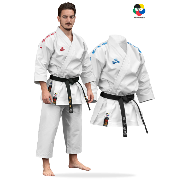 Karategi / Kimono Kata Compétition "Bunkai" – 2 Vestes, 1 Pantalon, 40 % Polyester, 60 % Coton | Artsmartiaux.fr