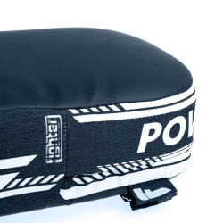 Bouclier de combat thaïlandais MAXI - Série Power - noir/jaune fluo