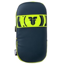 Bouclier de combat thaïlandais MAXI - Série Power - noir/jaune fluo