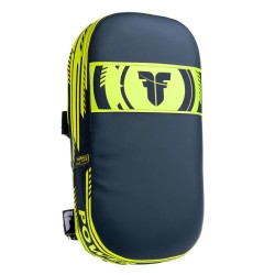 Bouclier de combat thaïlandais MAXI - Série Power - noir/jaune fluo