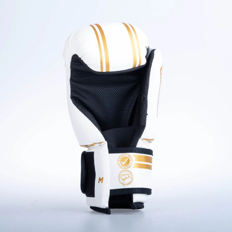 Gants de combat ouverts à rayures - Édition SGP - rouge