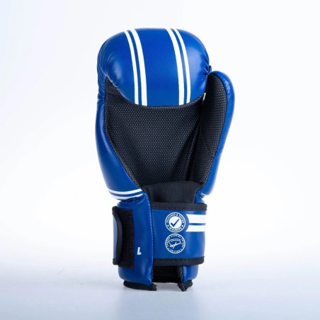 Gants de combat ouverts à rayures - Édition SGP - rouge