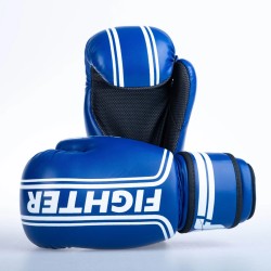 Gants de combat ouverts à rayures - Édition SGP - rouge
