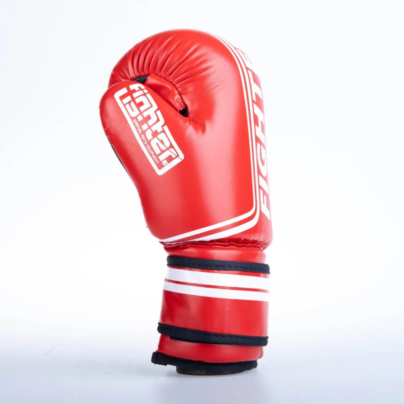 Gants de combat ouverts à rayures - Édition SGP - rouge