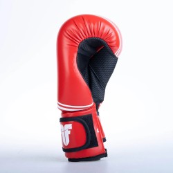 Gants de combat ouverts à rayures - Édition SGP - rouge