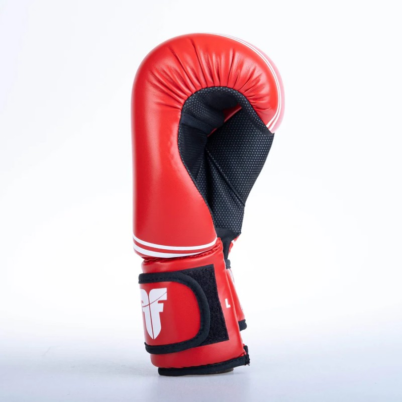 Gants de combat ouverts à rayures - Édition SGP - rouge