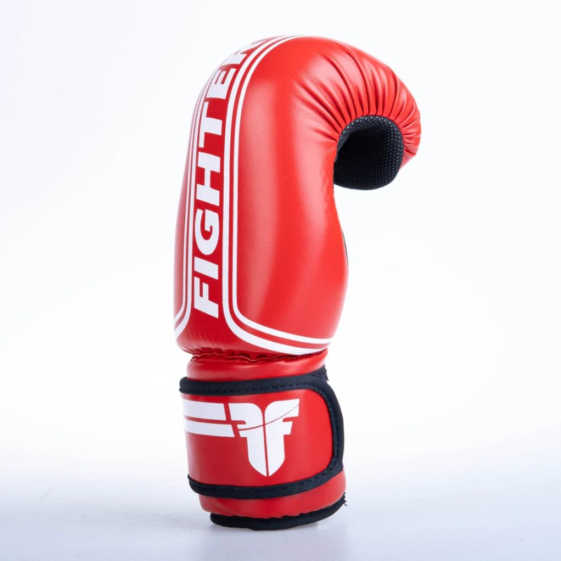 Gants de combat ouverts à rayures - Édition SGP - rouge