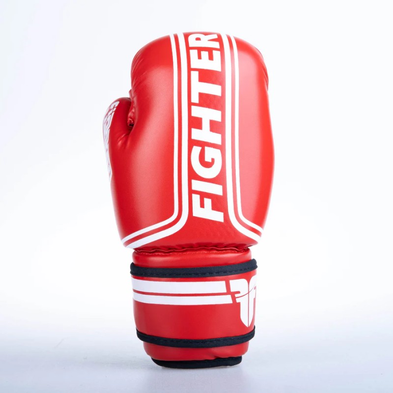 Gants de combat ouverts à rayures - Édition SGP - rouge