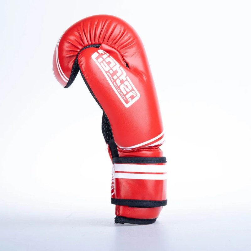 Gants de combat ouverts à rayures - Édition SGP - rouge