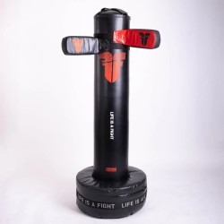 Cible supplémentaire pour sac de boxe Fighter - noir/rouge