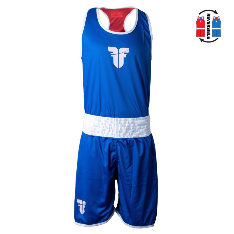 Ensemble maillot et short de boxe double face Fighter, RBSF-0304
