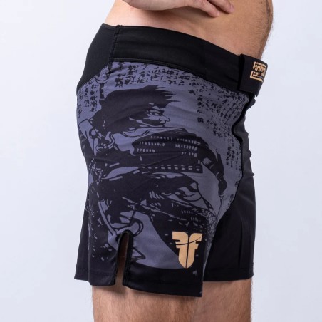 Short de combat MMA Samurai - noir/or, FSHM-SAM-01