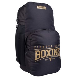 Fighter Boxe de sac à dos - noir / or, FBG-25-BX