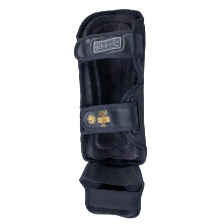 Fighter Thai Ergo Shin Guards - Noir/Or