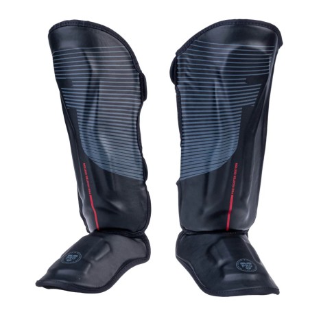 Fighter Thai Ergo Shin Guards PRO Edition - Blanc