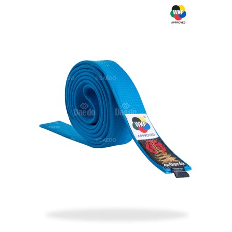 CEINTURE ADULTE WKF HAUT DE GAMME 285 BLEU