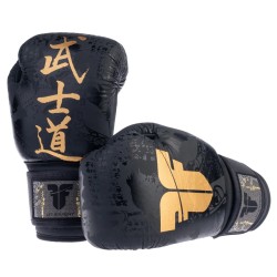 Gants boxe Samurai Fighter Noir / Or