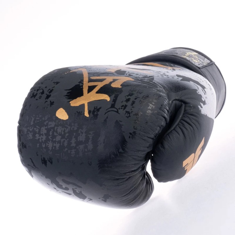 Gants boxe Samurai Fighter Noir / Or