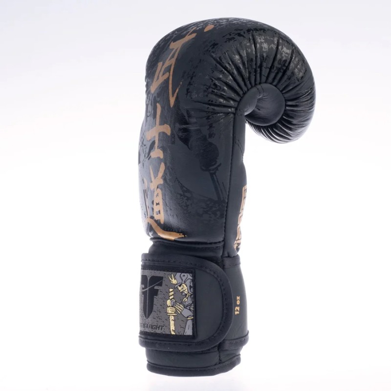 Gants boxe Samurai Fighter Noir / Or