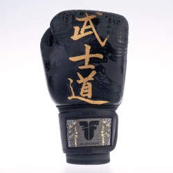 Gants boxe Samurai Fighter Noir / Or
