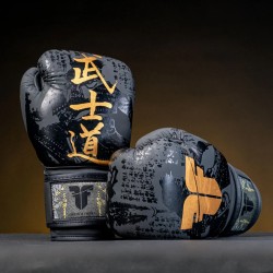 Gants boxe Samurai Fighter Noir / Or