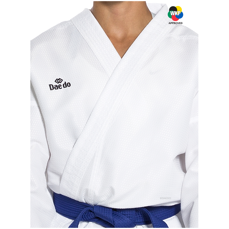 Karategi / Kimono Kumite Compétition "Hascha" – Ultra-Léger, 100 % Polyester, Homologué WKF | Artsmartiaux.fr