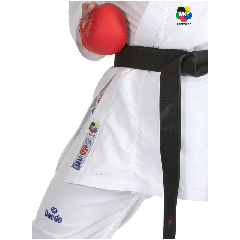 Karategi / Kimono Kumite Compétition "Ultra" – Ultra-Léger, 100 % Polyester, WKF, Tailles 0 à 7 | Artsmartiaux.fr