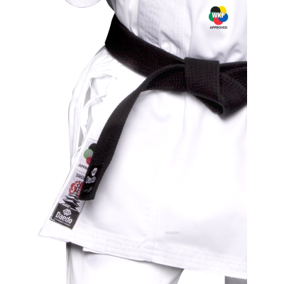 Karategi / Kimono Shodan Kyokushinkai – 65 % Coton, 35 % Polyester, Tailles 000-8 | Artsmartiaux.fr